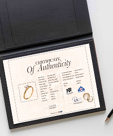 iEdge Authenticity Cards